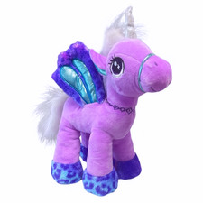 Unicorno viola 35cm Peluche