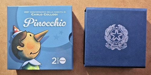 Italia 2026 collodi moneta - collodi, (moneta