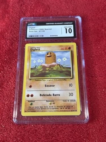 Cgc base spagnola diglett - cgc,