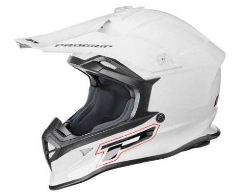 Casco progrip 3190 bianco - 3190,