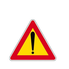 CARTELLO TRIANGOLARE ART.35