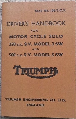 Triumph 3sw 5sw 350 - 350, solo