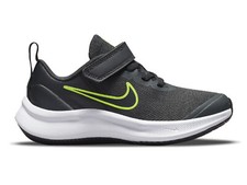 NIKE SCARPE GINNASTICA STRAPPI JUNIOR  DA2777 004  STAR RUNNER 3 J DK SMOKE/GREY