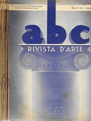 Abc del 1937 rivista - abc,