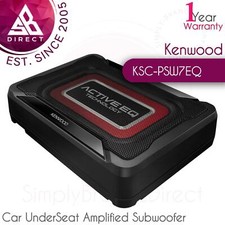 Kenwood KSC-PSW7EQ Subwoofer amplificato sotto sedile con alloggiamento alimentato │160 W │ Classe D