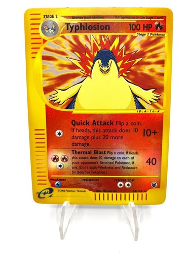 Carta pokemon typhlosion - carta,