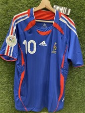 maglia calcio vintage Zidane 10 Taglia L Anno 2006