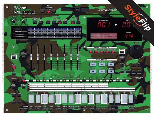 Pelli roland 808 verde - roland, mc