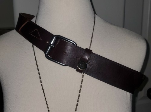 Cintura dondup pelle - cintura,