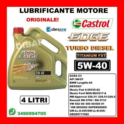 Olio castrol edge turbo - turbo, diesel