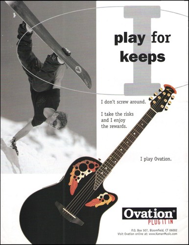 The 1999 ovation black - the,