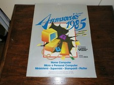 Rivista Vintage BIT Annuario 1985 hardware
