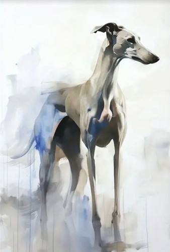Tela cane arte - da, parete