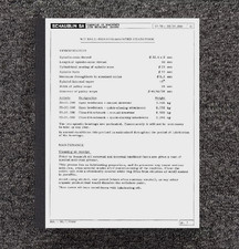 Manuale Istruzioni Operatore Schaublin W12 Cuscinetto a Sfera Montato Testata 70 AC