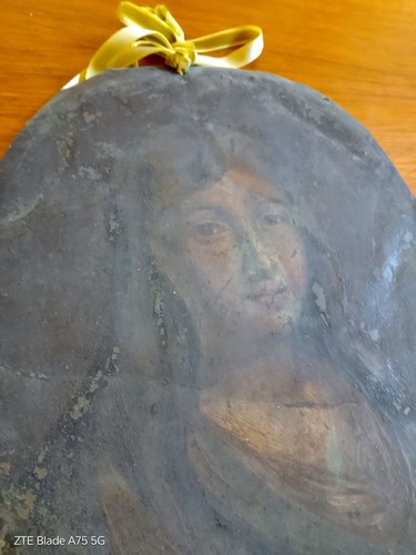 Dipinto olio rame - su,