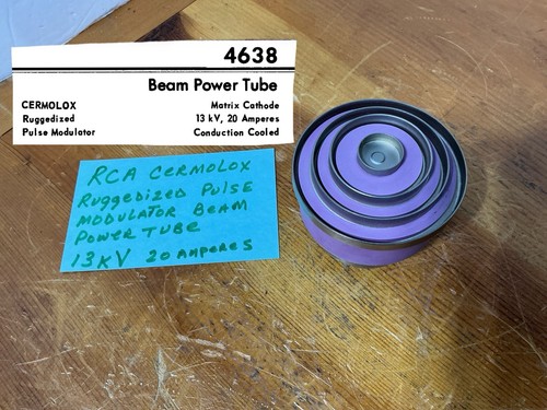 Rca 4638 beam - 4638, rf