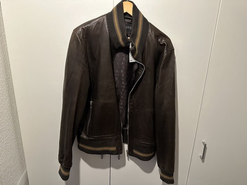 Gucci giacca pelle taglia - di,