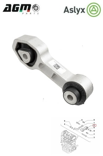 Supporto motore bielletta lato - bielletta,