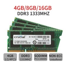 16GB 8GB 4GB DDR3 PC3-10600S