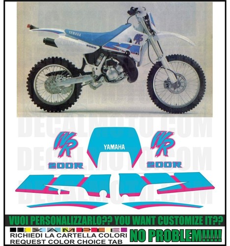 Adesivi 200 1991 kit - adesivi, wr