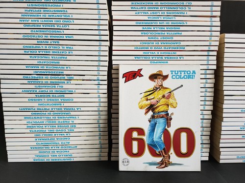 Tex originale lotto 600 699 - lotto, 600/699