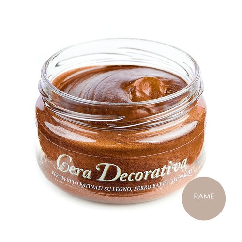 Cera decorativa rame legno - rame,