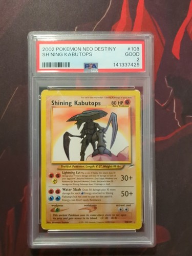 Pokemon shining kabutops neo - pokemon,