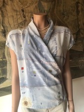 camicia in seta vintage