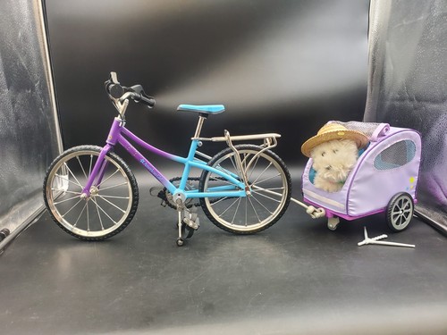 American girl bambola bici - american,