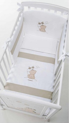 Piumone lettino set pezzi - set,