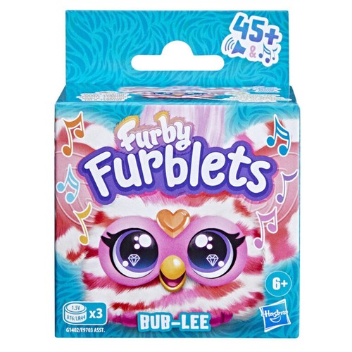 Furby furblets bub lee bianco - furby,