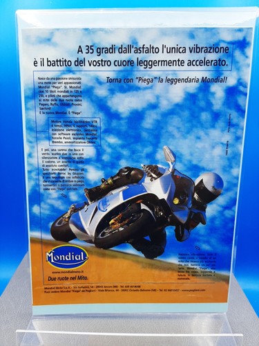 Ads pubblicità moto mondial - pubblicità,