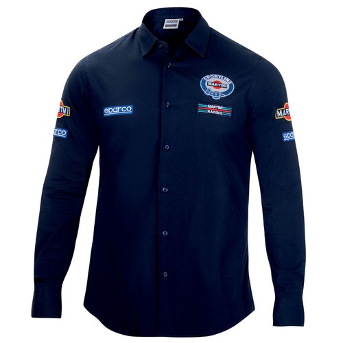 Camicia blu replica martini - camicia,
