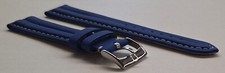 OMEGA REDUCED SPEEDMASTER SCHUMACHER CINTURINO BLU WATCH STRAP mm.18 + BUCKLE