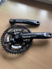 Shimano Deore M530/535 Octalink Hollowtech 175 mm pedivelle triple 64/104BCD nere