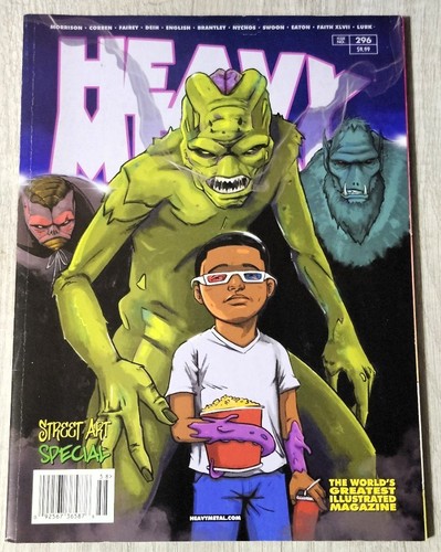 Heavy metal magazine 296 - heavy, #296