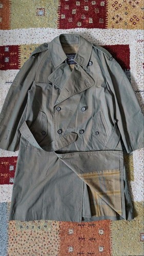 Cappotto trench doppio