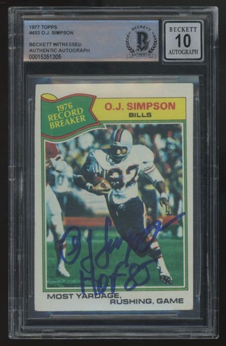 Topps 1977 auto firmata - topps,