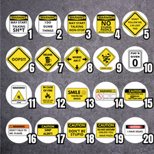 Set 7 Distintivi a Bottone