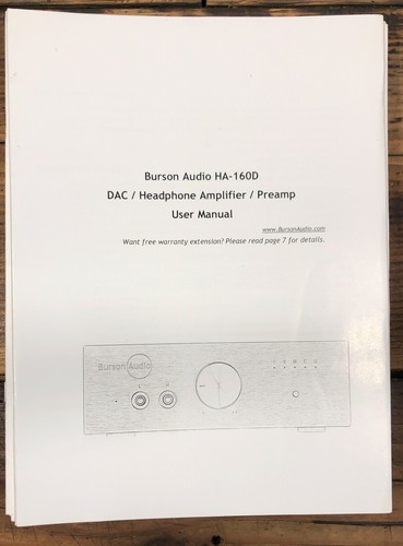 Burson audio 160d - burson, dac