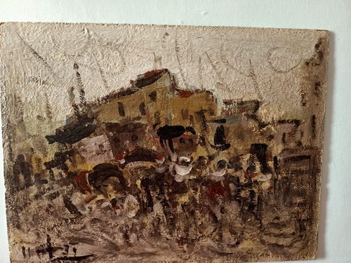 Alvaro danti olio masonite - danti,