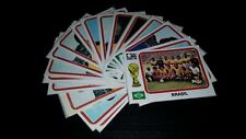 MUNCHEN 74 BRASIL CALCIATORI PANINI 1974 SCEGLI * figurina recuperata dall'album