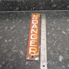 VINTAGE ENAMEL RED N. I. E. S