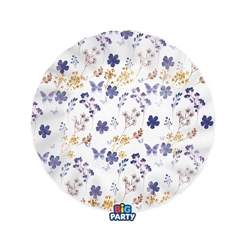 Piatti deco fiori farfalle - fiori,