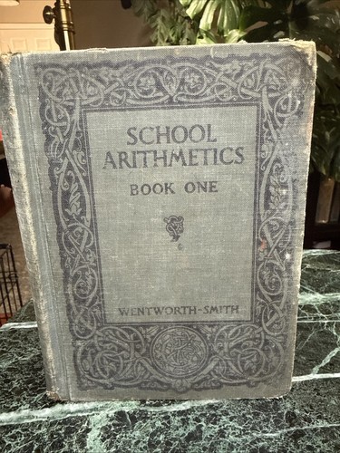 Antique school arithmetic - antique, "school