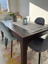 tavolo da pranzo Gervasoni otto Originale Misure 180x90 In Noce Massello Wenge