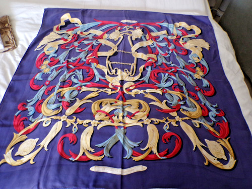 Vintage foulard hermes le - foulard,