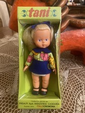 MINI BAMBOLA TANI  ITALOCREMONA NELLA SCATOLA GADGET PUBBLICITARIO PREALPI