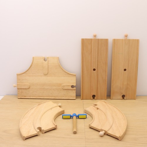 Pista treno legno set - legno,