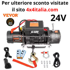 Verricello 13500LBS-6123,5kg, 24 volt  24m VEVOR. Leggere La Descrizione